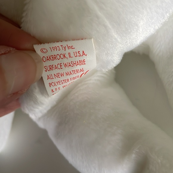 1993 Valentino the Bear Beanie Baby - Picture 7 of 8